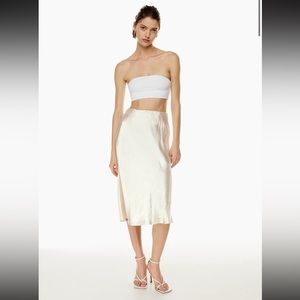 New without tags Aritzia Babaton Midi Slip skirt
